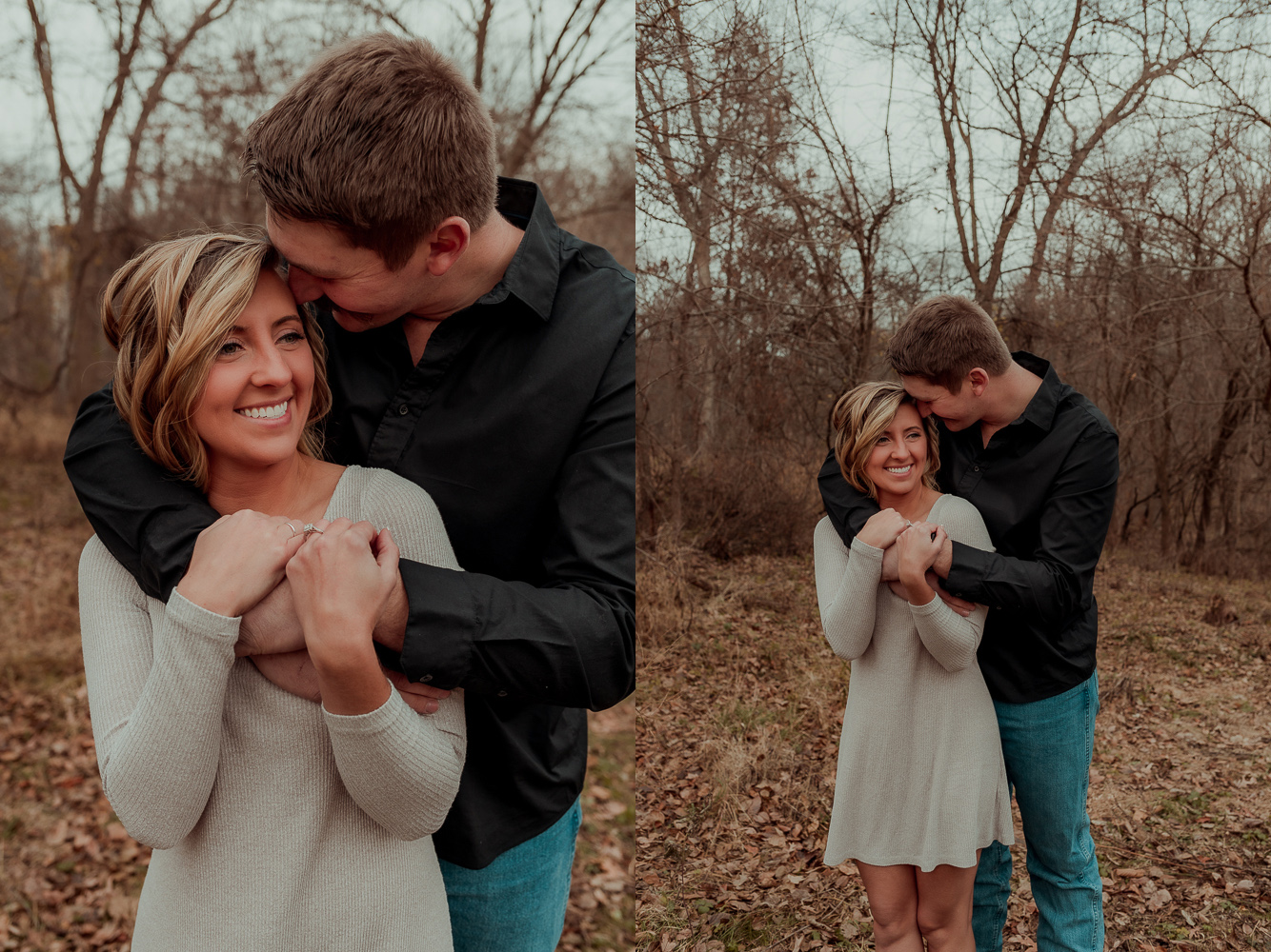 Family Farm, Center Junction Engagmenet Pictures, Iowa