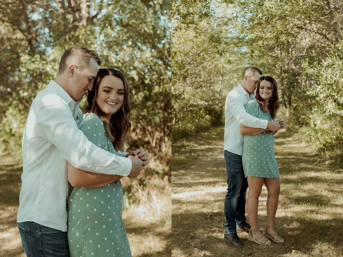 Family Farm Engagement Photos, Onslow Iowa