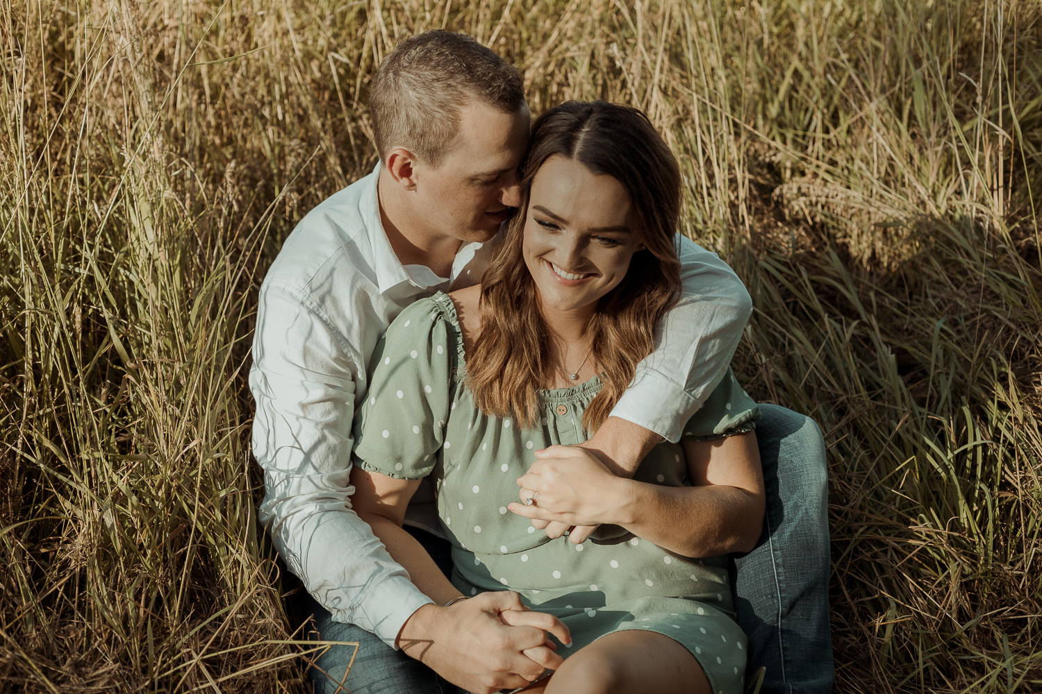 Family Farm Engagement Photos, Onslow Iowa