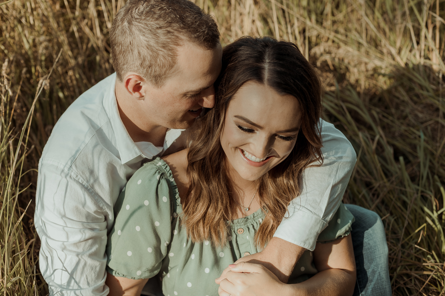 Family Farm Engagement Photos, Onslow Iowa