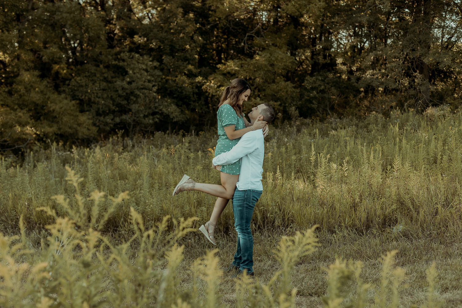Family Farm Engagement Photos, Onslow Iowa