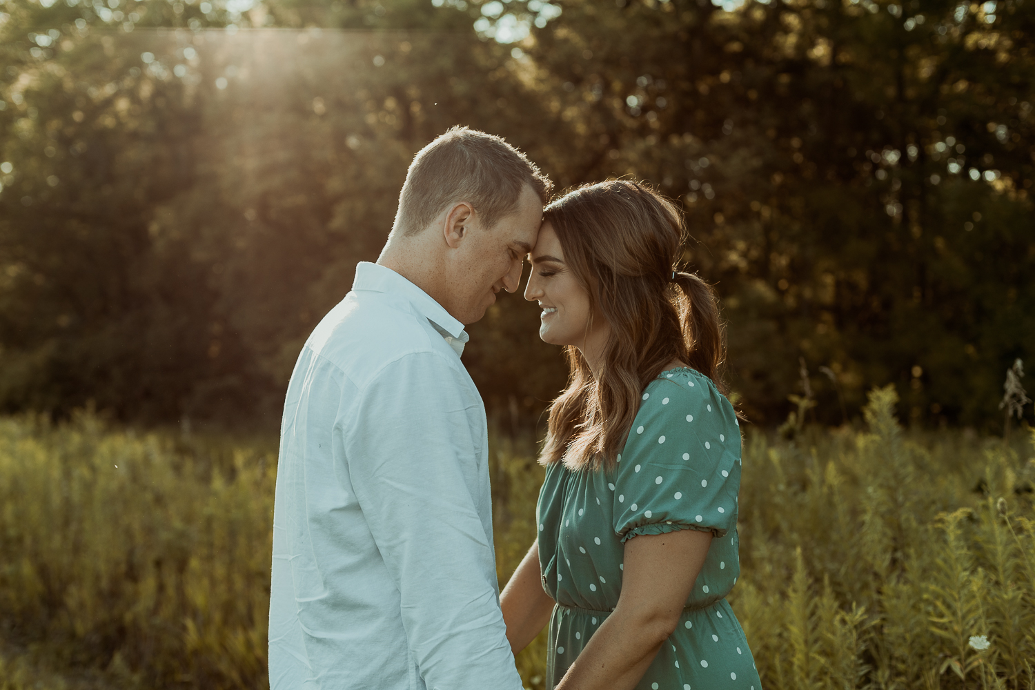 Family Farm Engagement Photos, Onslow Iowa