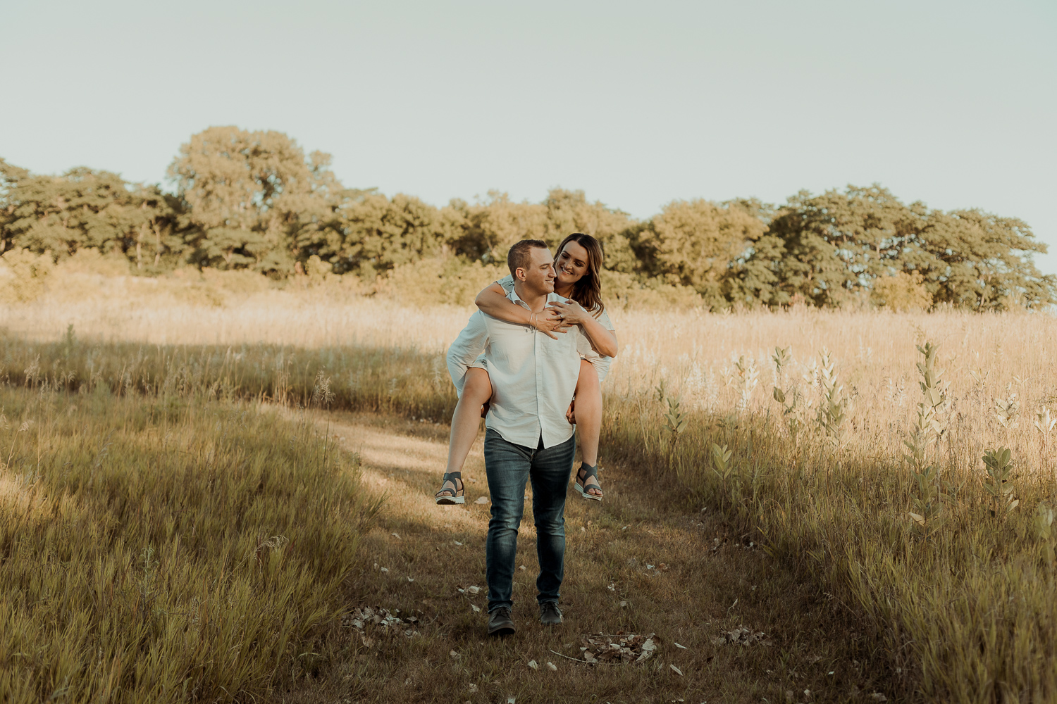 Family Farm Engagement Photos, Onslow Iowa