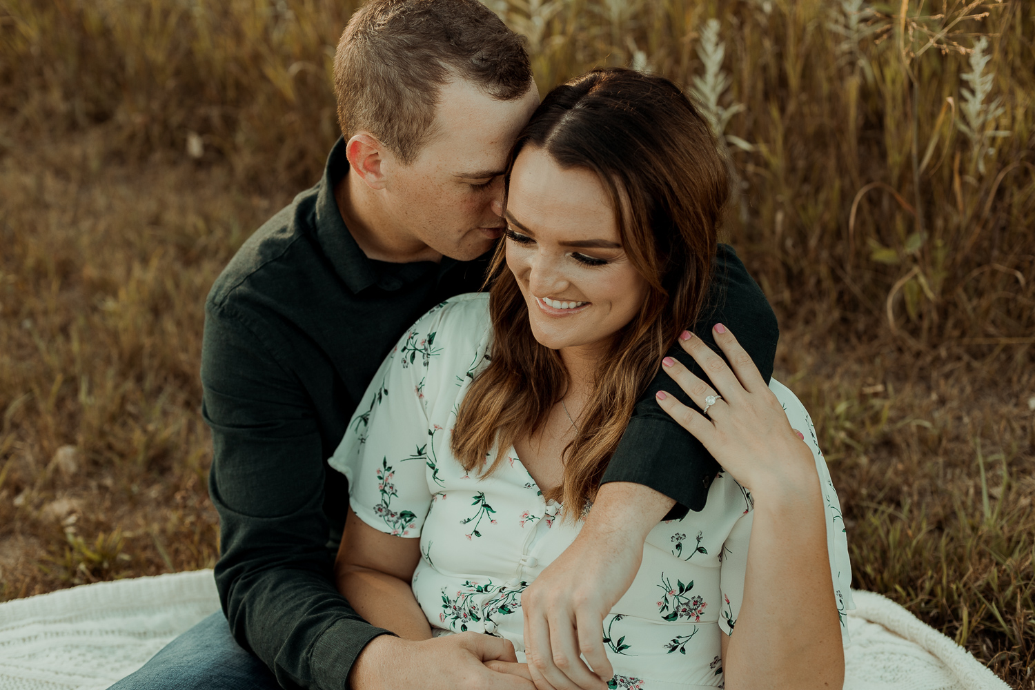 Family Farm Engagement Photos, Onslow Iowa