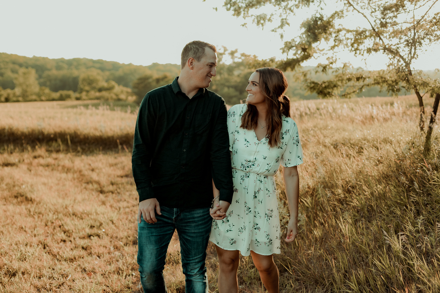 Family Farm Engagement Photos, Onslow Iowa