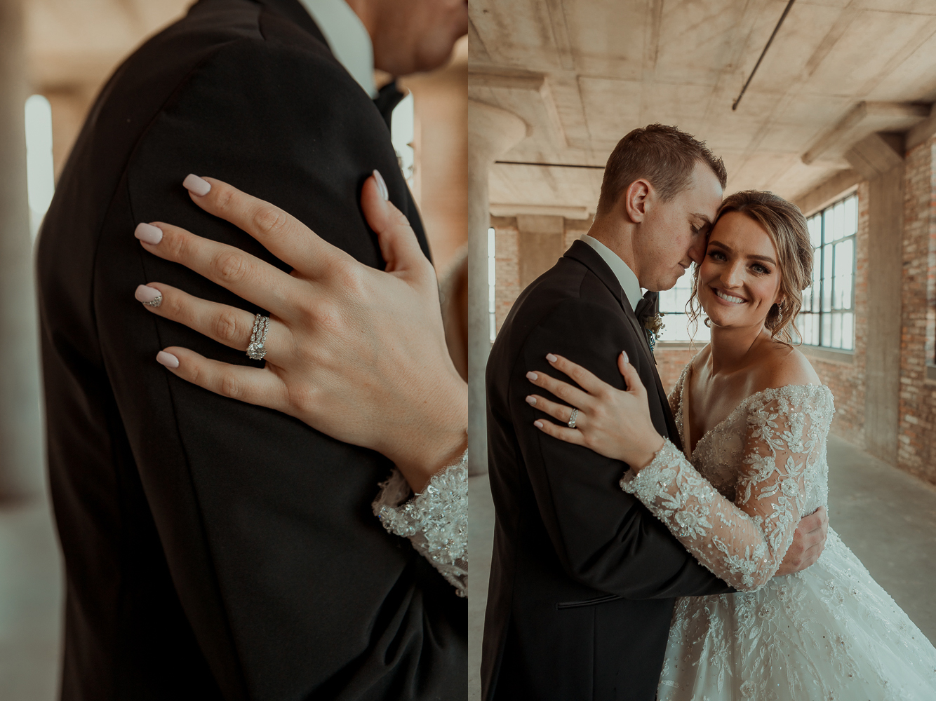 The Driftless Venue Wedding, Millwork Ballroom and Event Center, Dubuque, Iowa