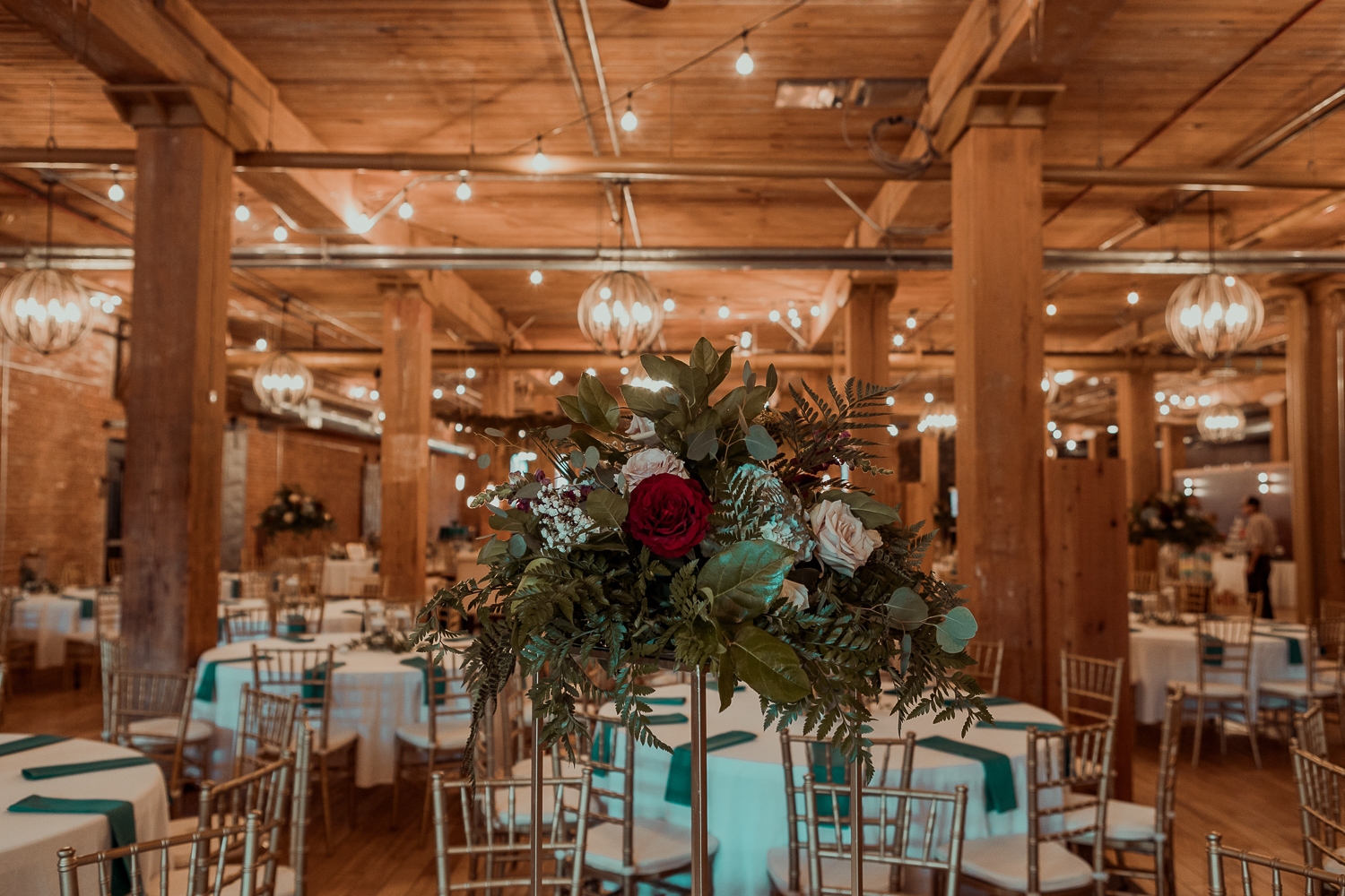 The Driftless Venue Wedding, Millwork Ballroom and Event Center, Dubuque, Iowa
