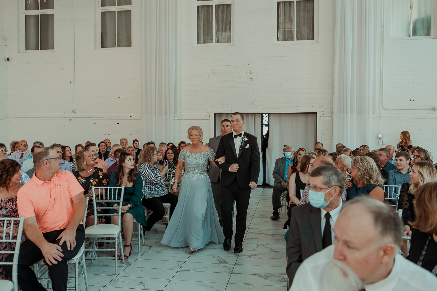 The Driftless Venue Wedding, Millwork Ballroom and Event Center, Dubuque, Iowa