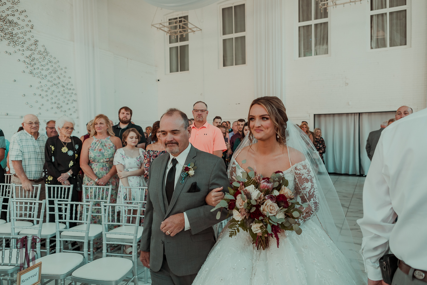 The Driftless Venue Wedding, Millwork Ballroom and Event Center, Dubuque, Iowa