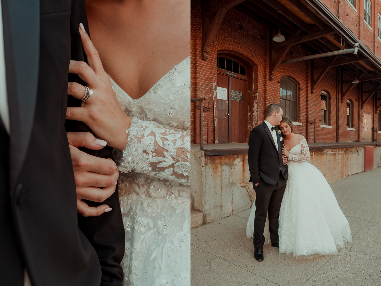 The Driftless Venue Wedding, Millwork Ballroom and Event Center, Dubuque, Iowa