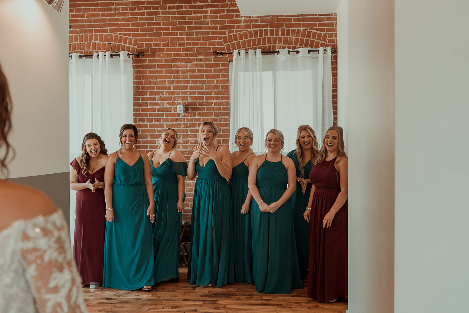 The Driftless Venue Wedding, Millwork Ballroom and Event Center, Dubuque, Iowa