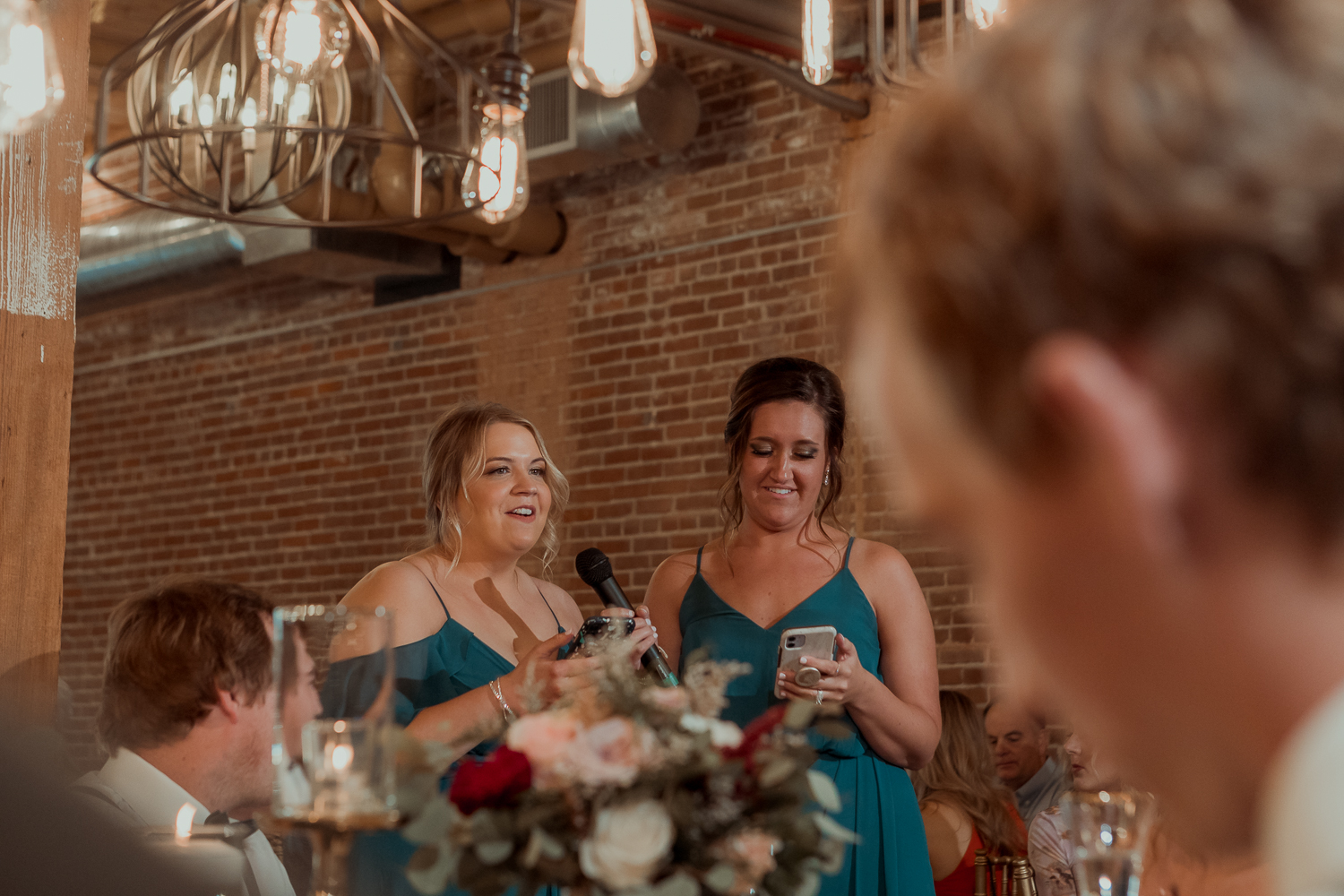 The Driftless Venue Wedding, Millwork Ballroom and Event Center, Dubuque, Iowa