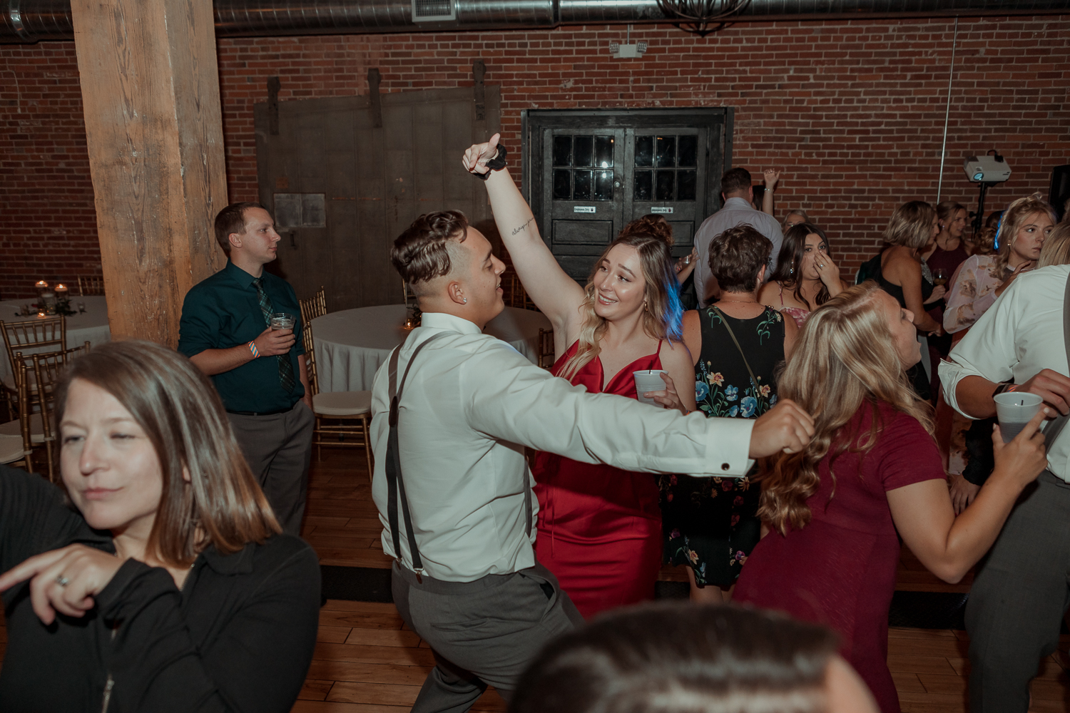 The Driftless Venue Wedding, Millwork Ballroom and Event Center, Dubuque, Iowa
