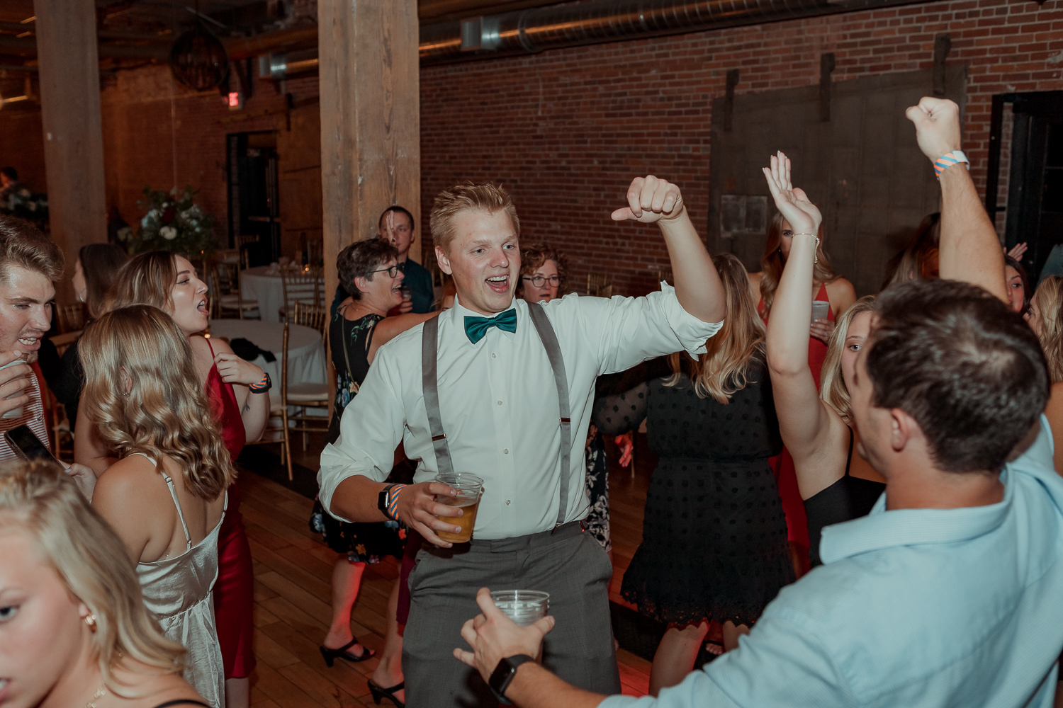 The Driftless Venue Wedding, Millwork Ballroom and Event Center, Dubuque, Iowa