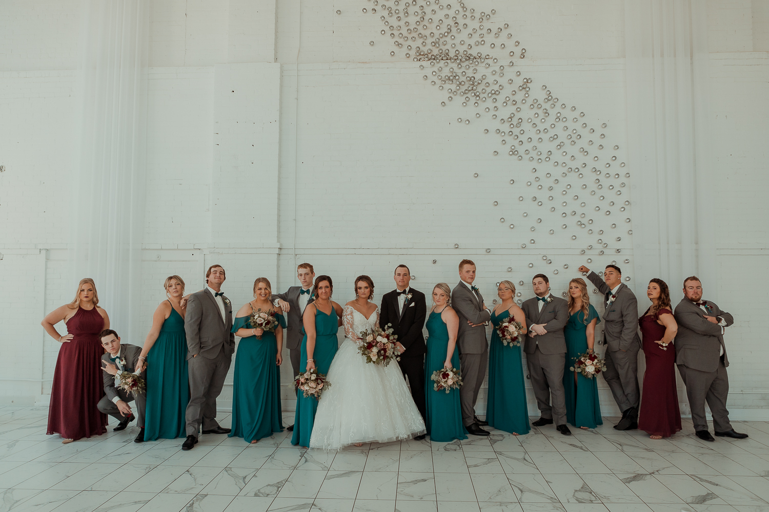 The Driftless Venue Wedding, Millwork Ballroom and Event Center, Dubuque, Iowa