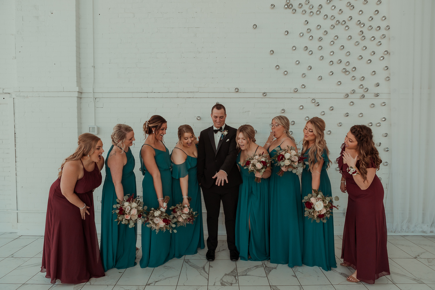 The Driftless Venue Wedding, Millwork Ballroom and Event Center, Dubuque, Iowa
