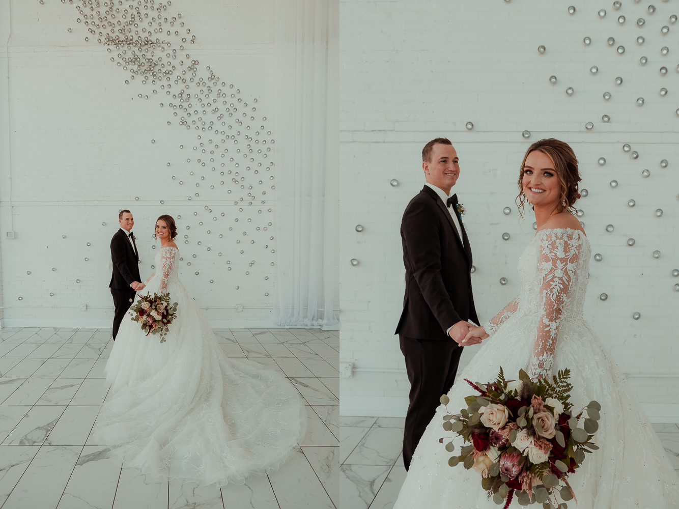 The Driftless Venue Wedding, Millwork Ballroom and Event Center, Dubuque, Iowa