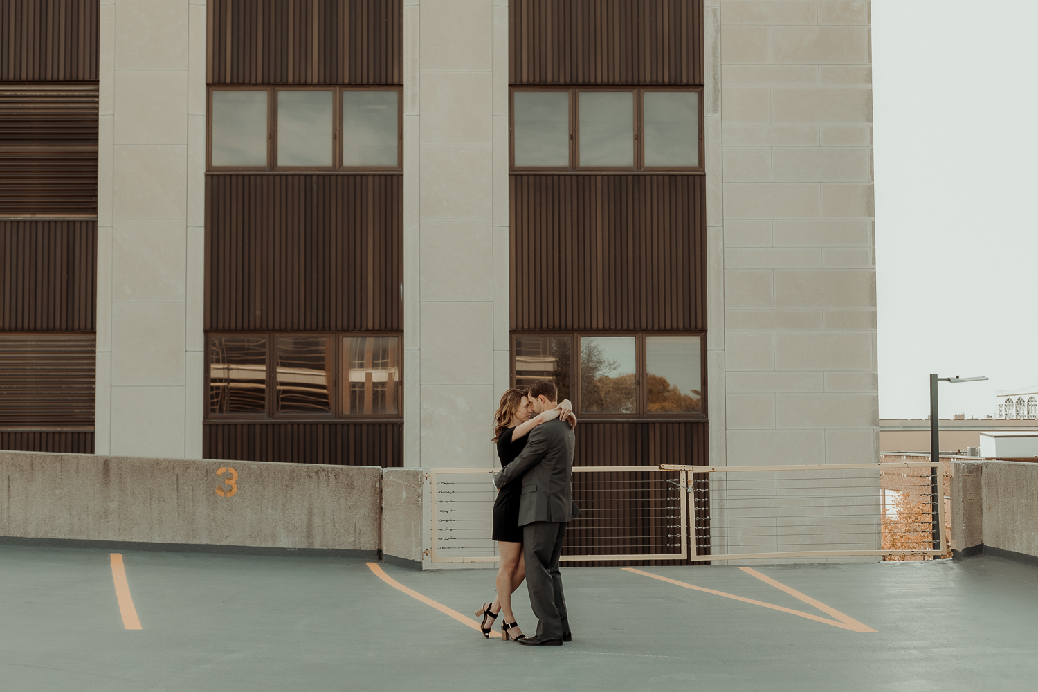 Downtown Cedar Rapids Engagement Photos, Cedar Rapids Iowa