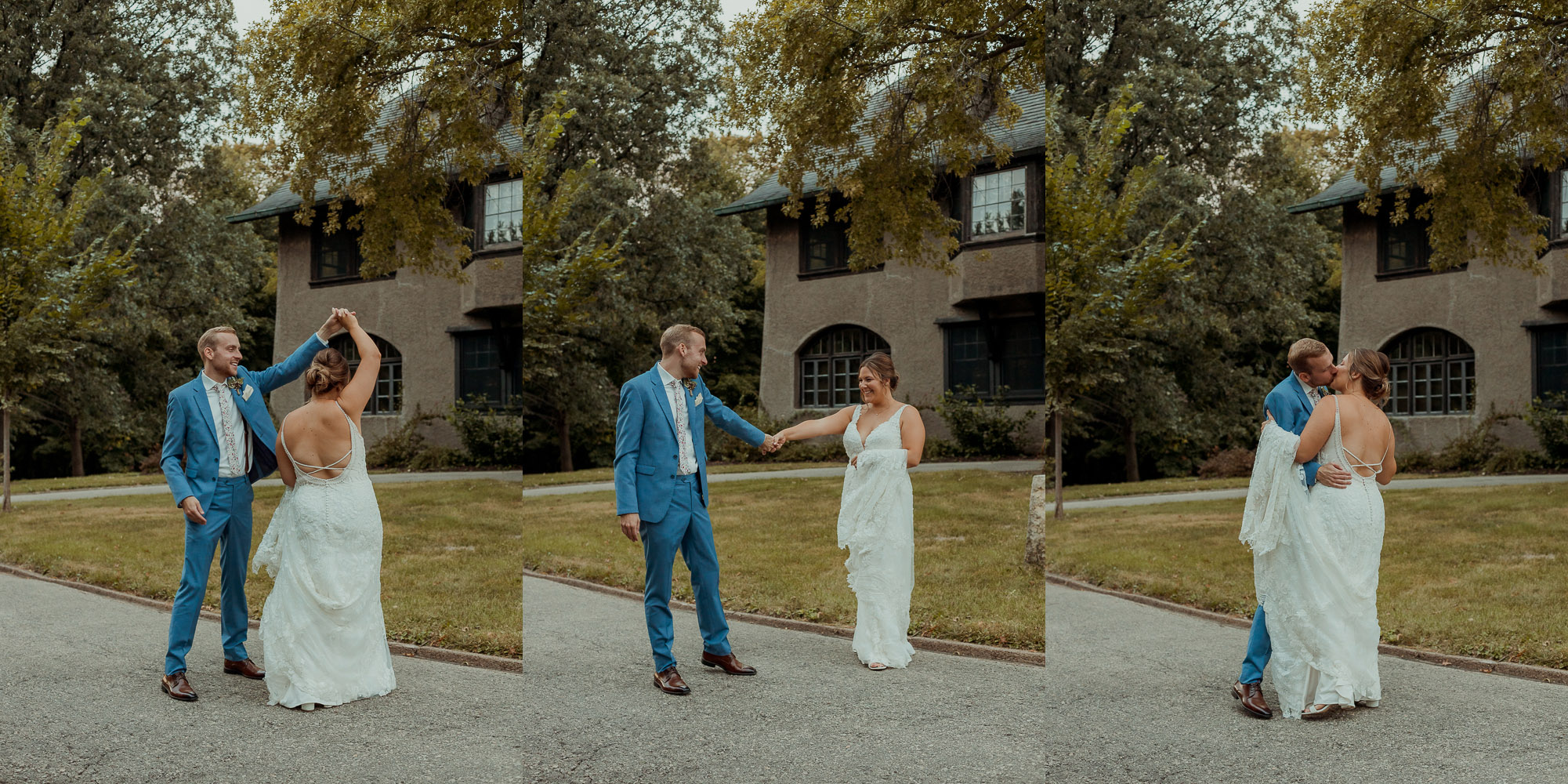 Four Mounds Foundation Wedding, Dubuque, Iowa