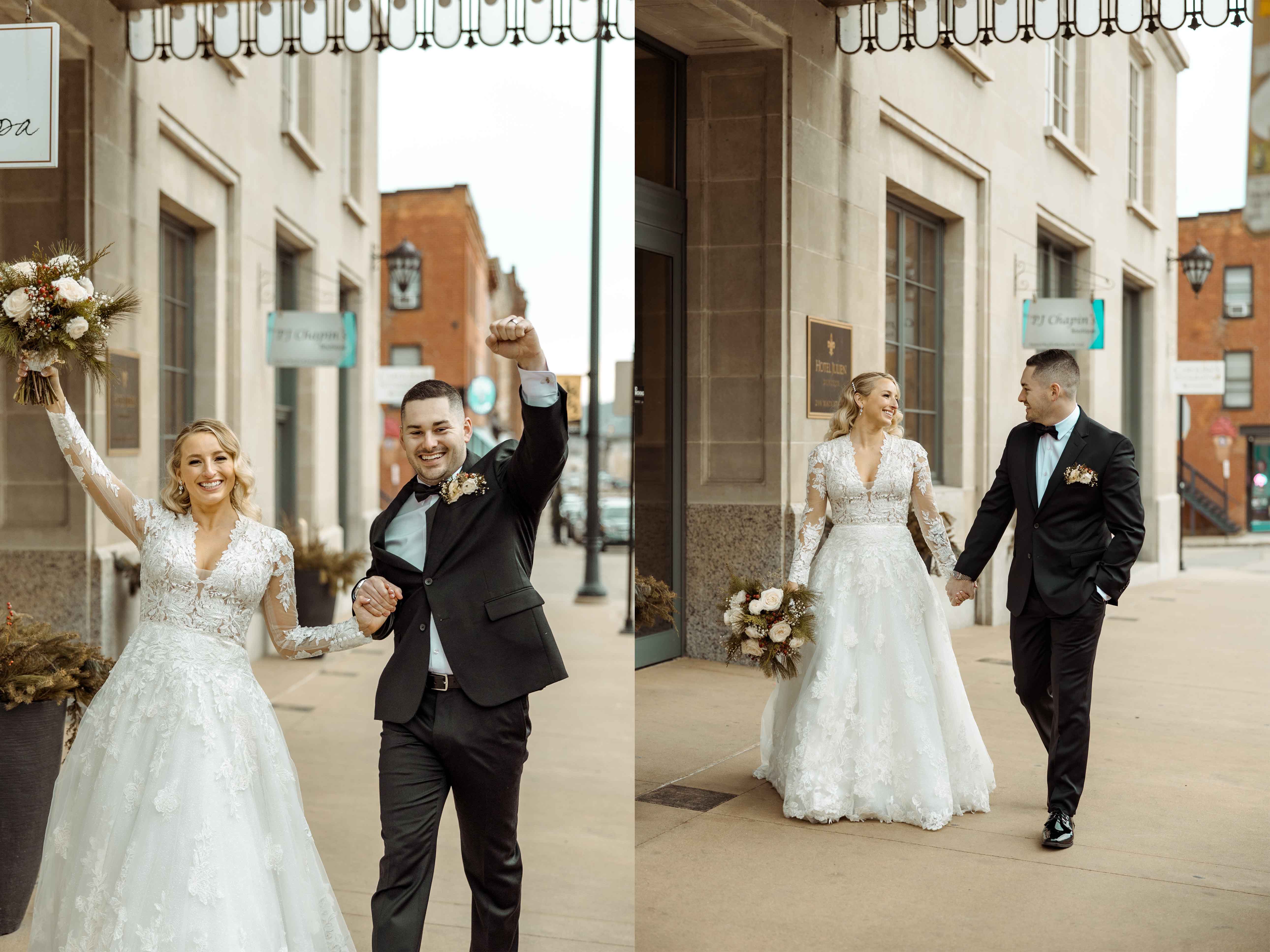 Hotel Julien Wedding, Dubuque, Iowa