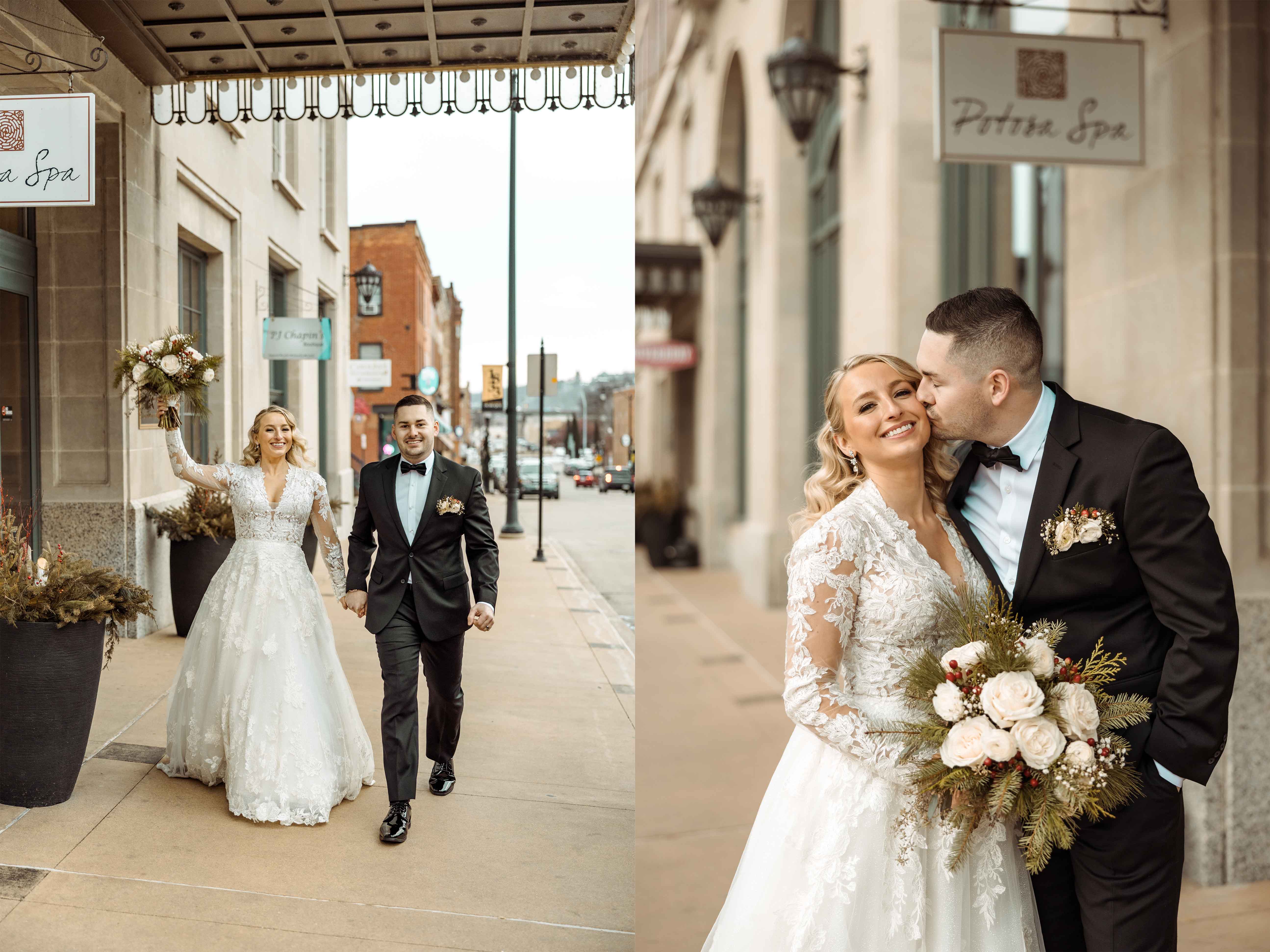 Hotel Julien Wedding, Dubuque, Iowa