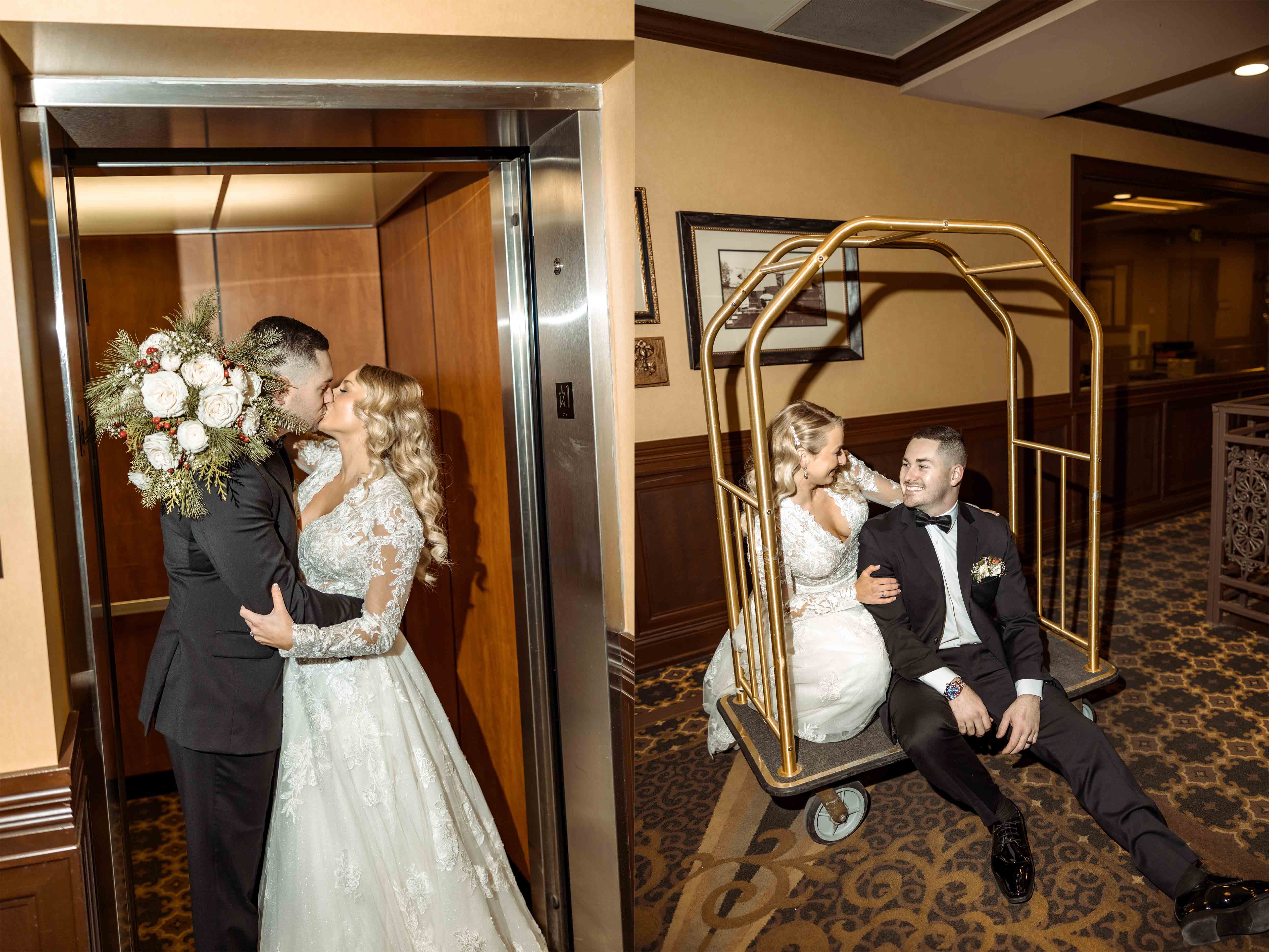 Hotel Julien Wedding, Dubuque, Iowa