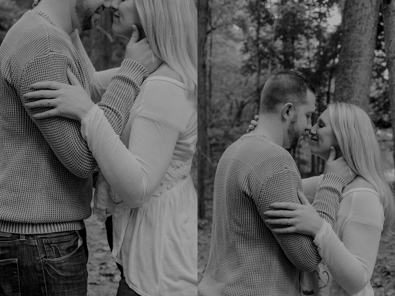 Palisades Kepler State Park Engagment Pictures, Mt Vernon, Iowa