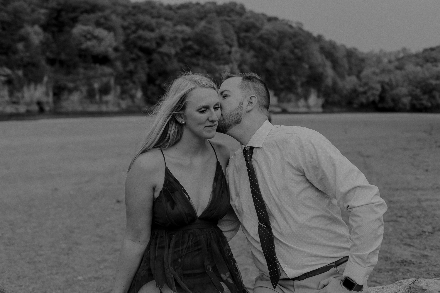 Palisades Kepler State Park Engagment Pictures, Mt Vernon, Iowa