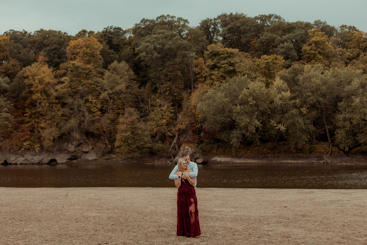 Palisades Kepler State Park Engagment Pictures, Mt Vernon, Iowa