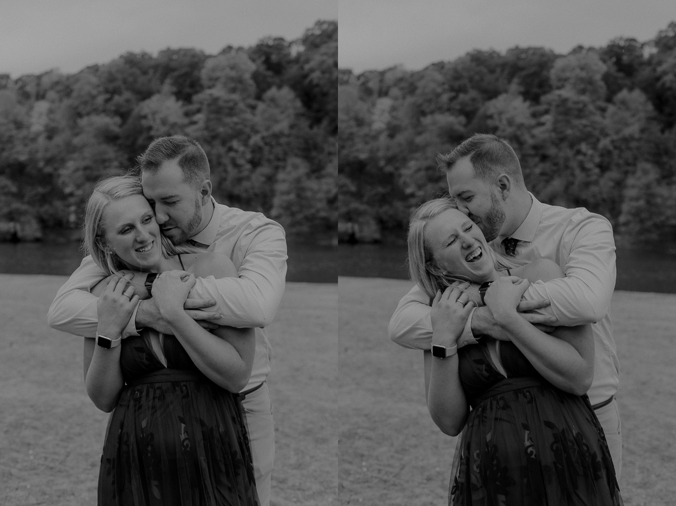 Palisades Kepler State Park Engagment Pictures, Mt Vernon, Iowa