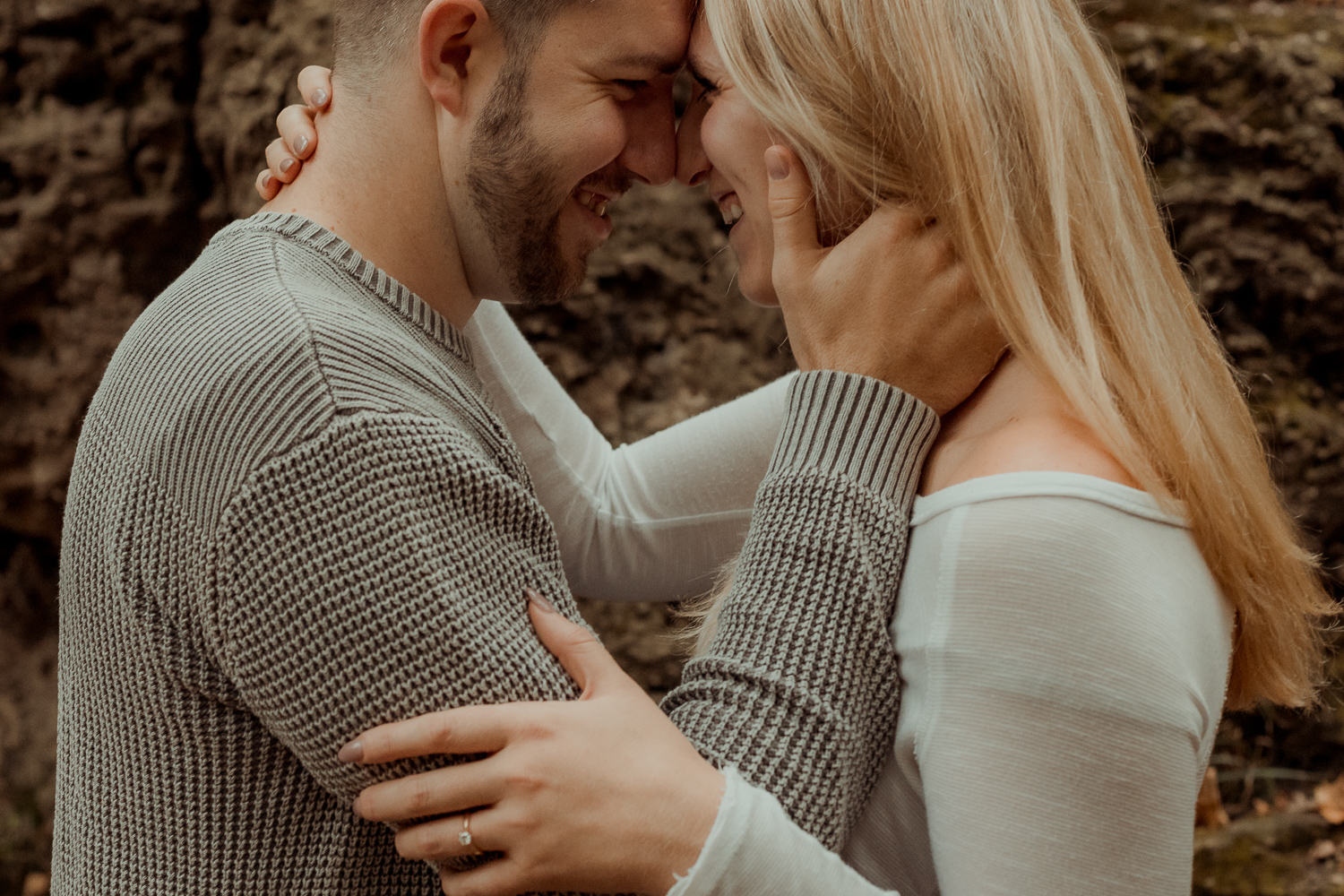 Palisades Kepler State Park Engagment Pictures, Mt Vernon, Iowa