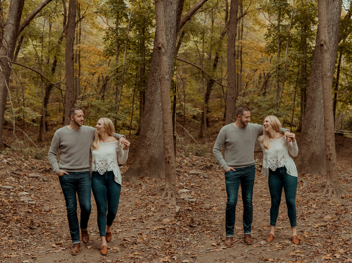 Palisades Kepler State Park Engagment Pictures, Mt Vernon, Iowa