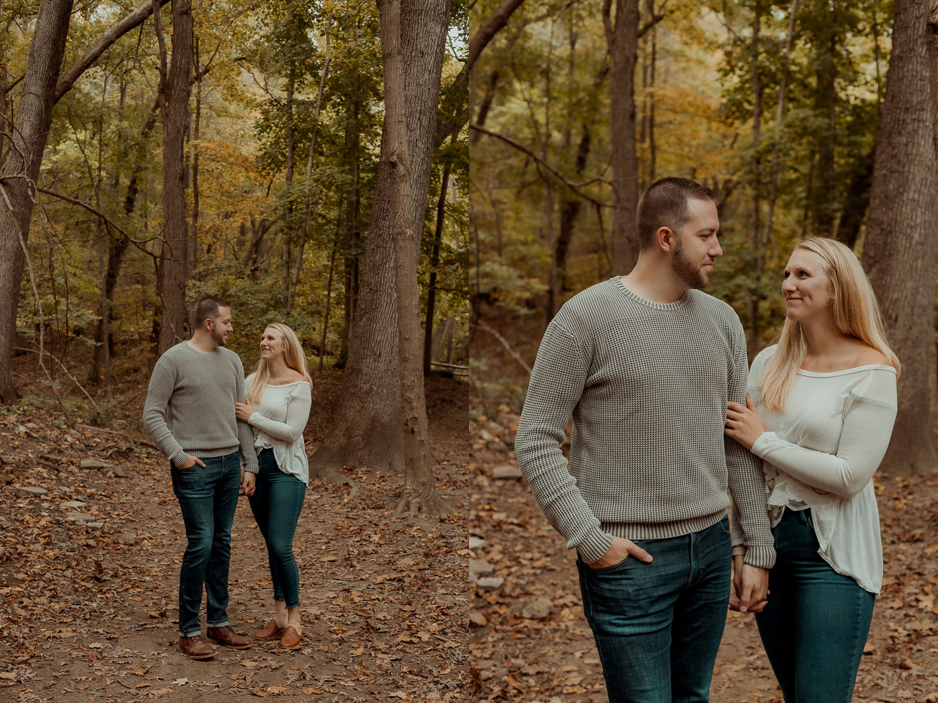 Palisades Kepler State Park Engagment Pictures, Mt Vernon, Iowa