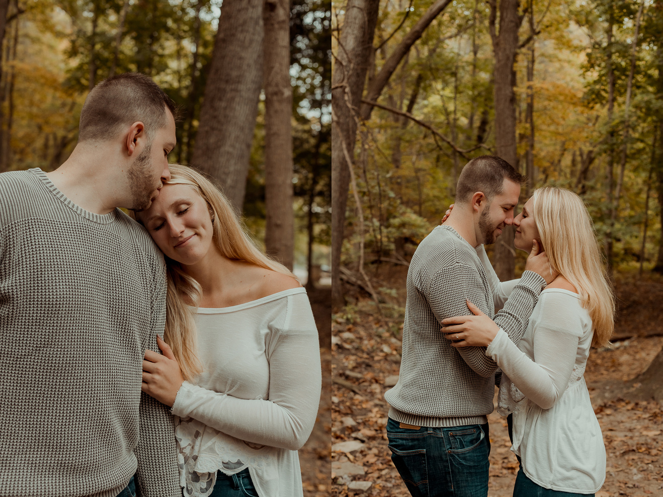 Palisades Kepler State Park Engagment Pictures, Mt Vernon, Iowa