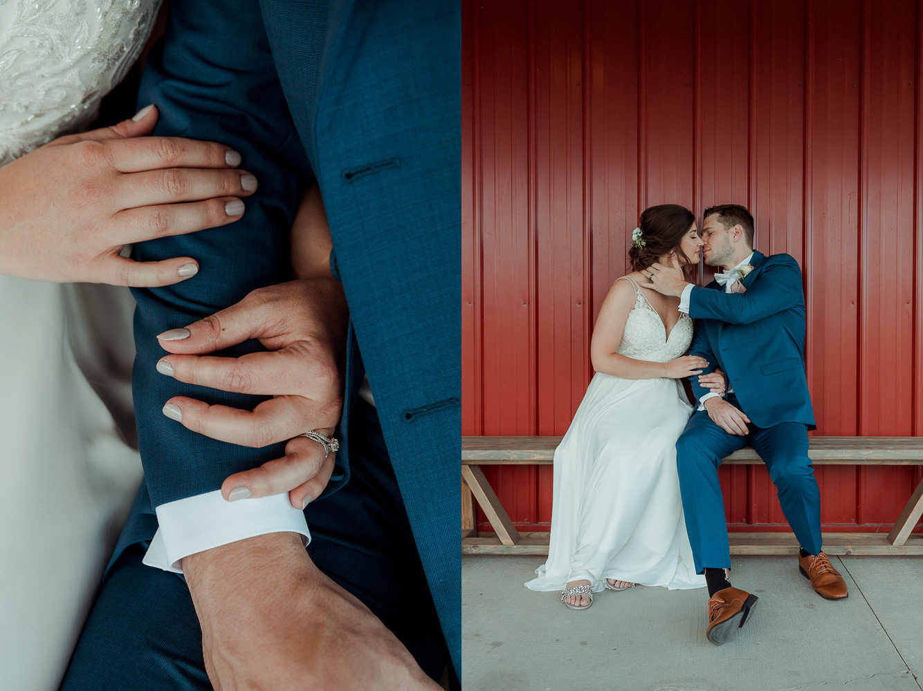 Red Acre Barn Wedding Pictures and Video, Prole, Iowa