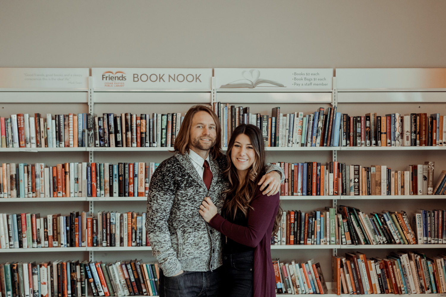Cedar Rapids Public Library Engagement Photos