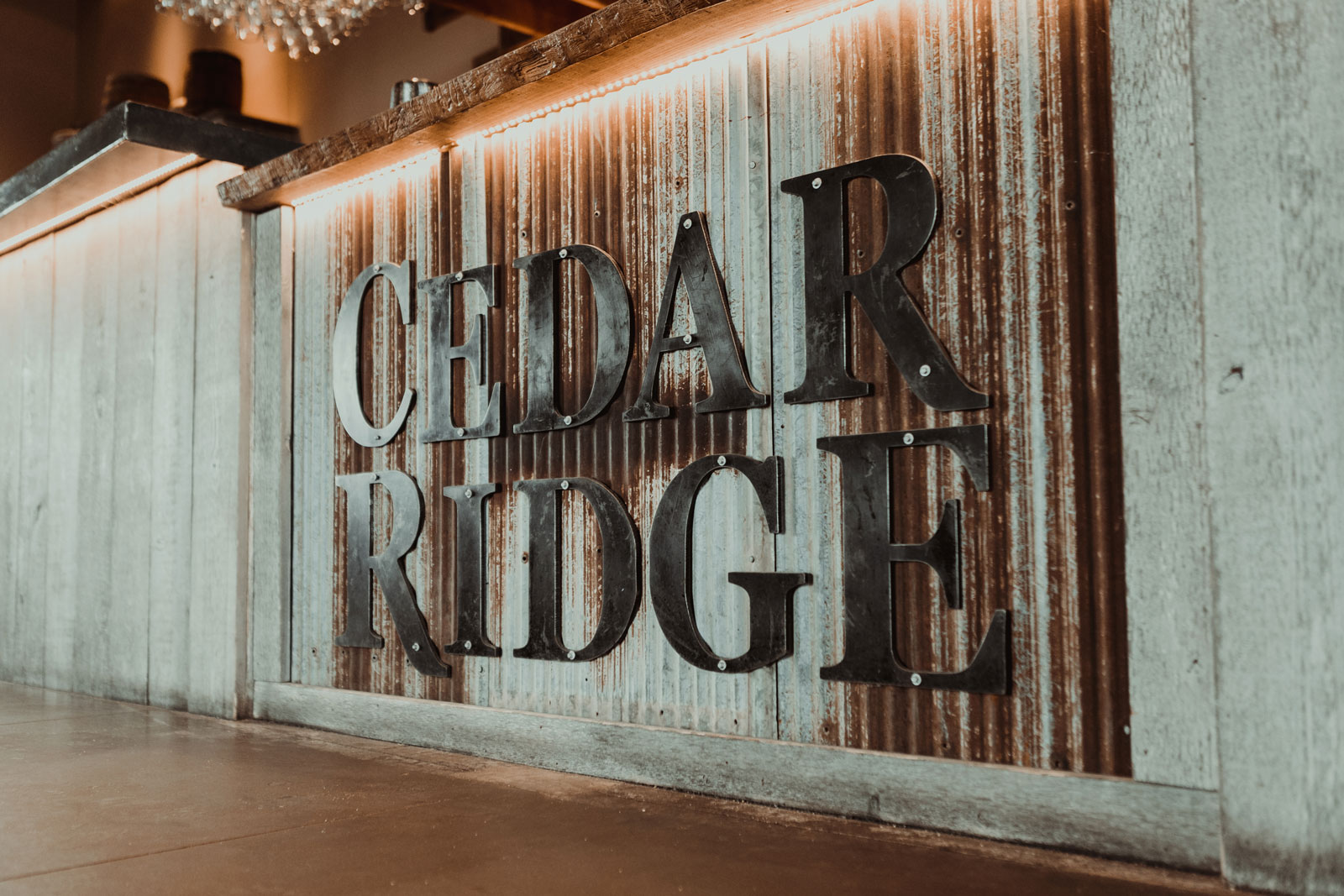 Cedar Ridge Winery Wedding