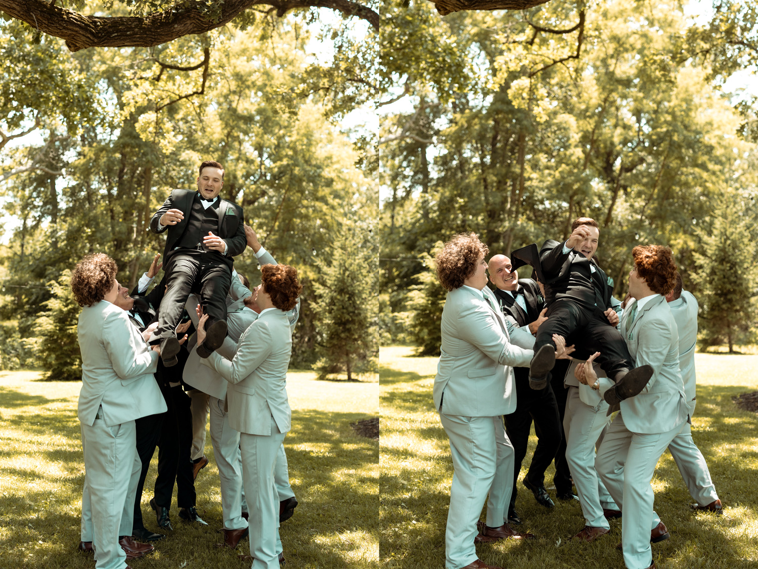 Old Oak Winery Wedding, Milan, Illinois