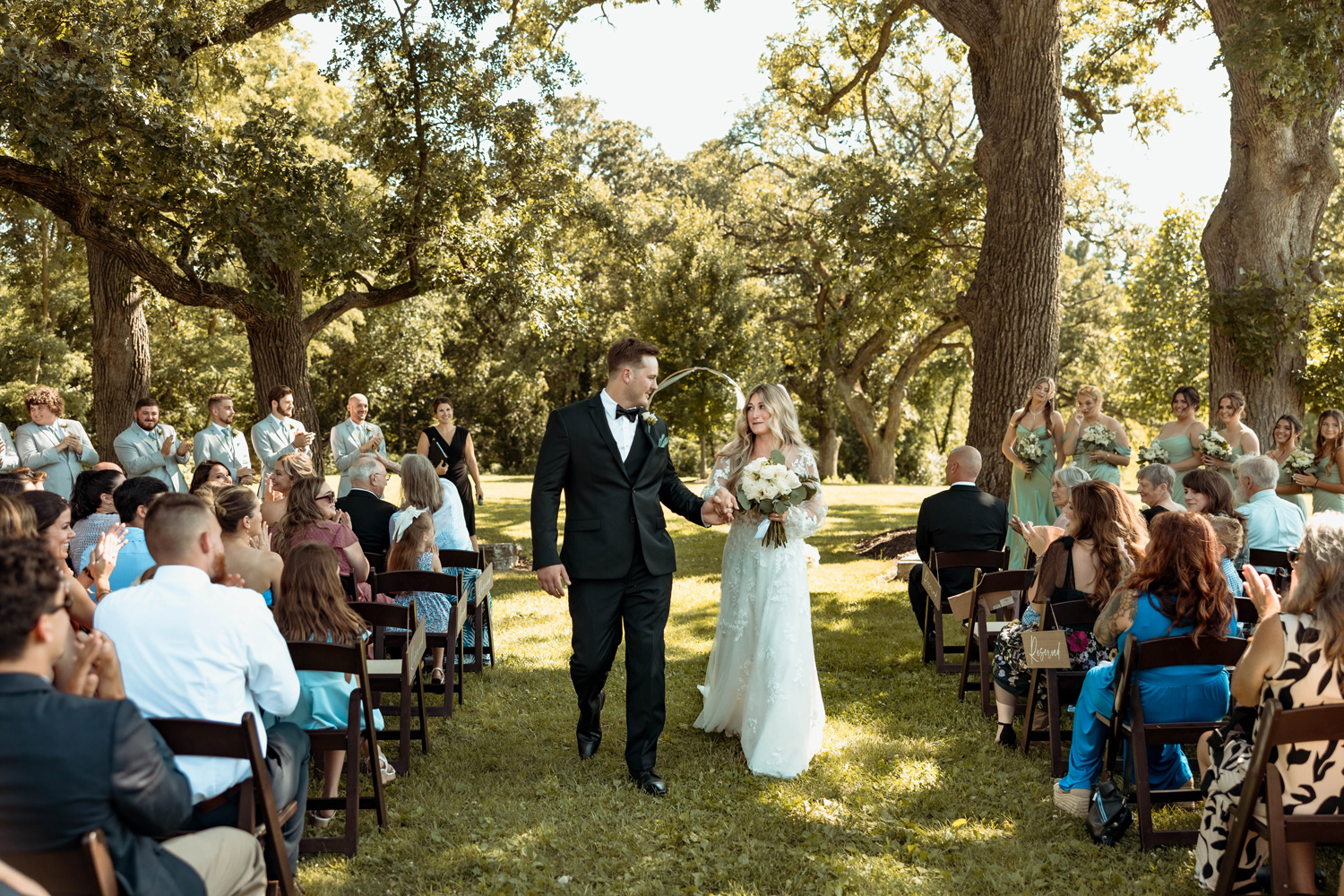 Old Oak Winery Wedding, Milan, Illinois