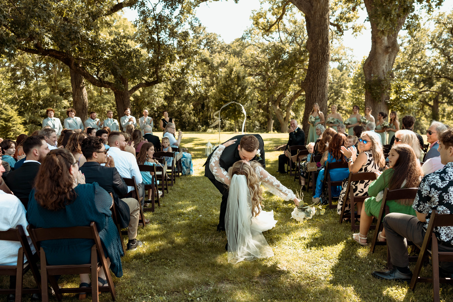 Old Oak Winery Wedding, Milan, Illinois