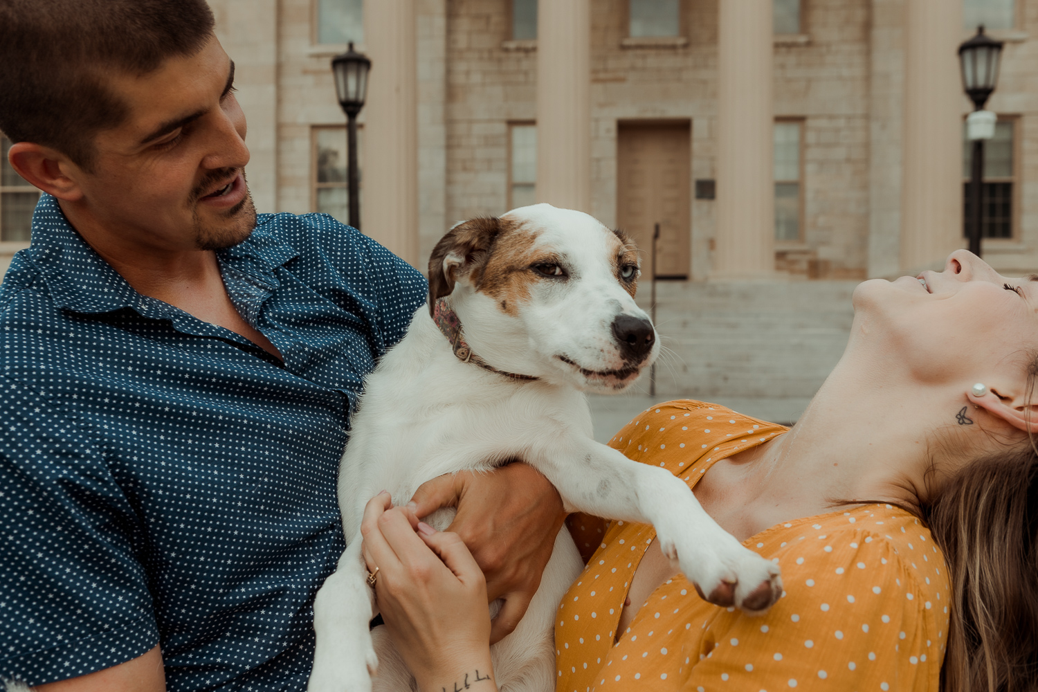 Old Capitol Museum Engagement Pictures, Iowa City, Iowa