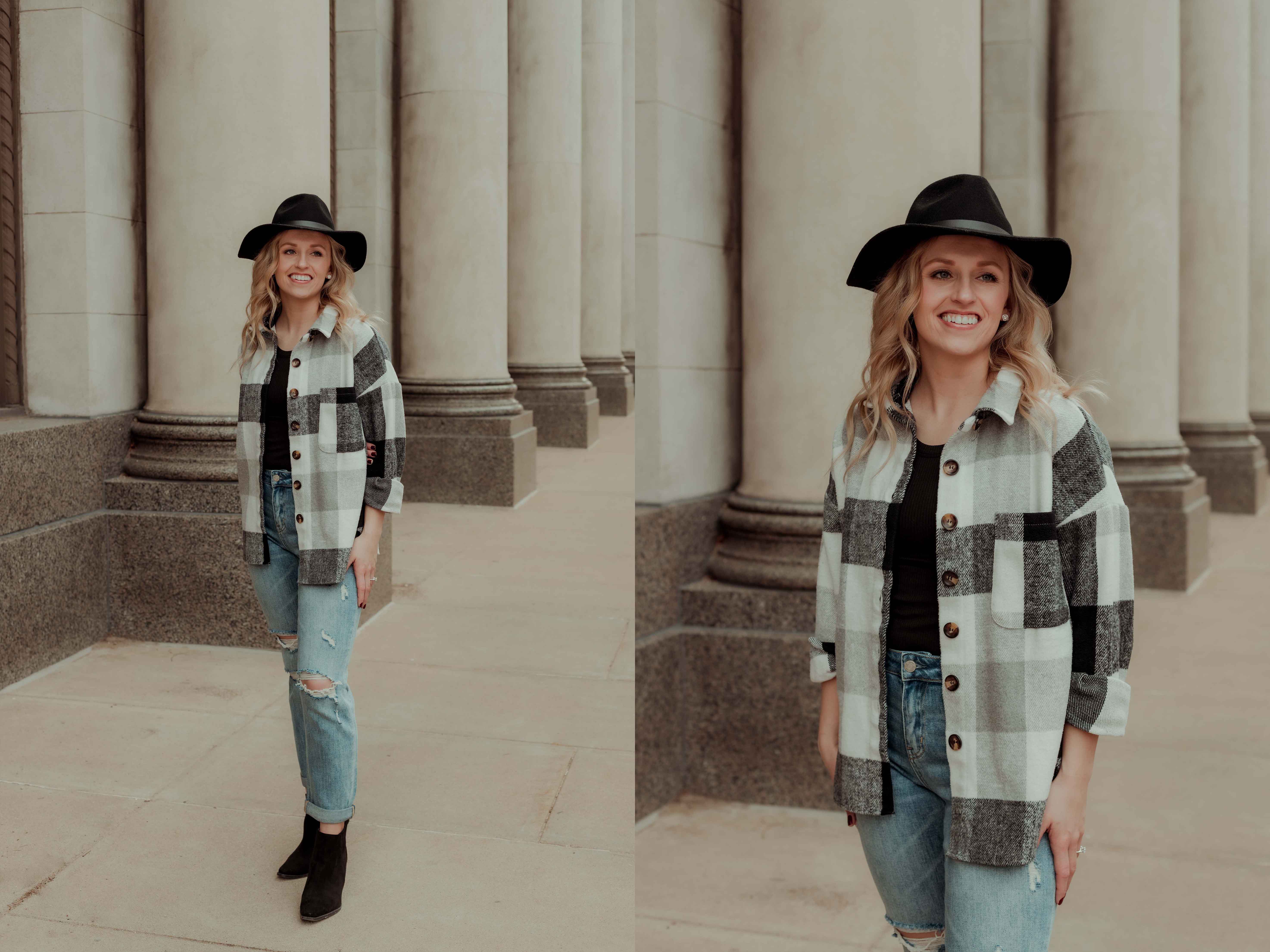 Cedar Rapids Downtown Engagmenet Pictures, Iowa