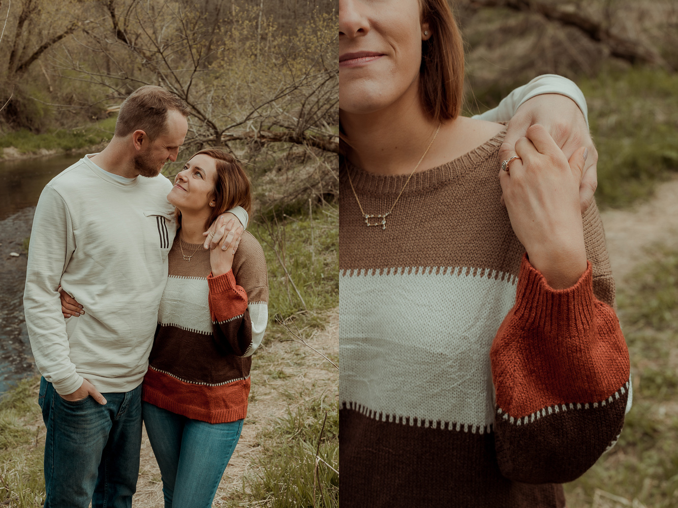 Swiss Valley Nature Preserve Engagement Pictures, Peosta, Iowa
