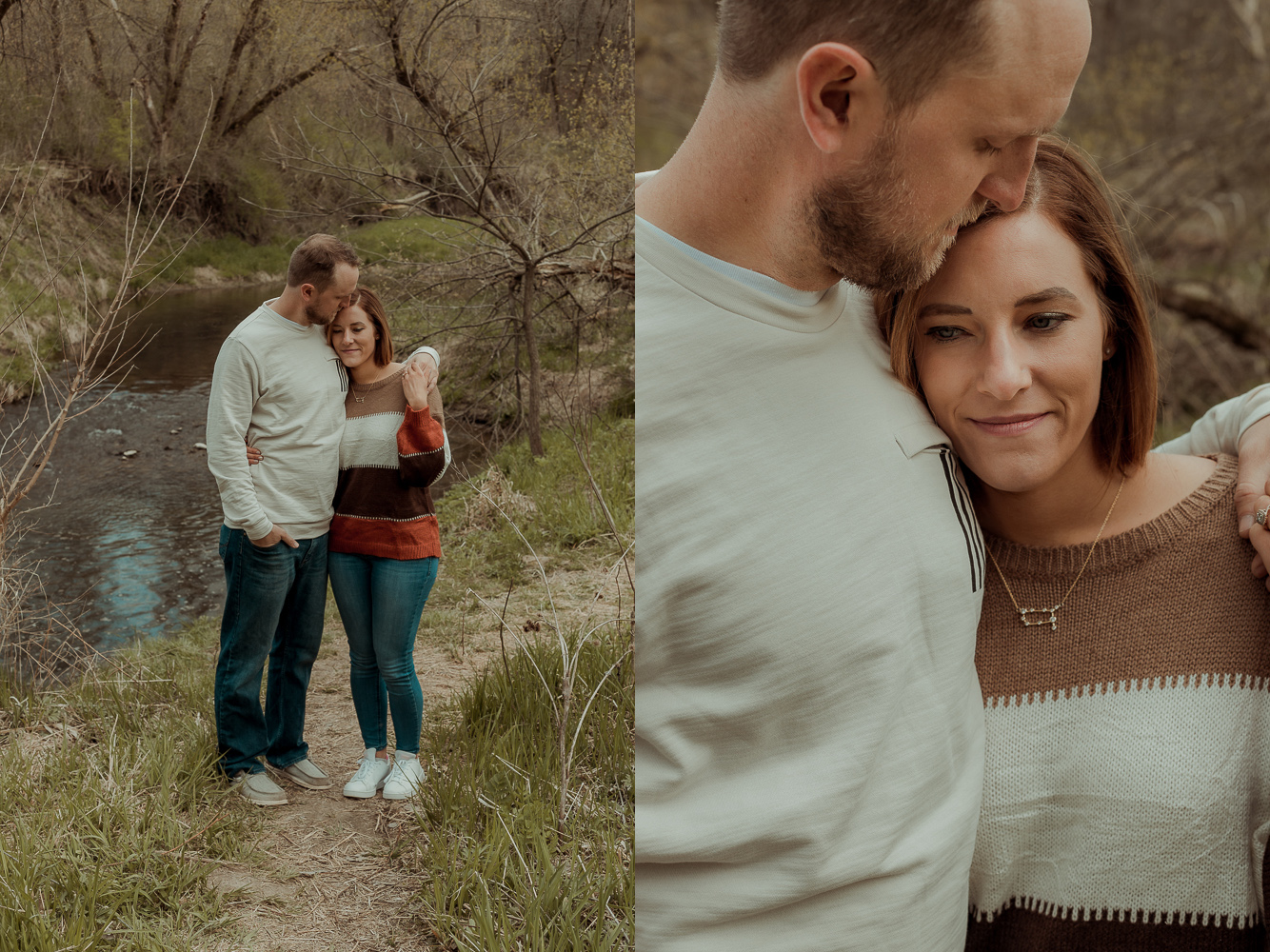 Swiss Valley Nature Preserve Engagement Pictures, Peosta, Iowa