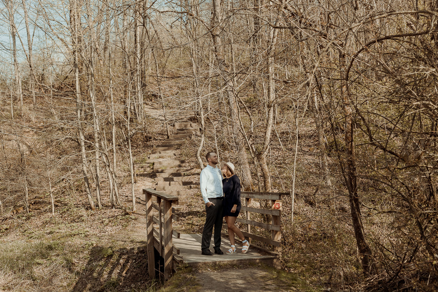 Swiss Valley Nature Preserve Engagement Pictures, Peosta, Iowa
