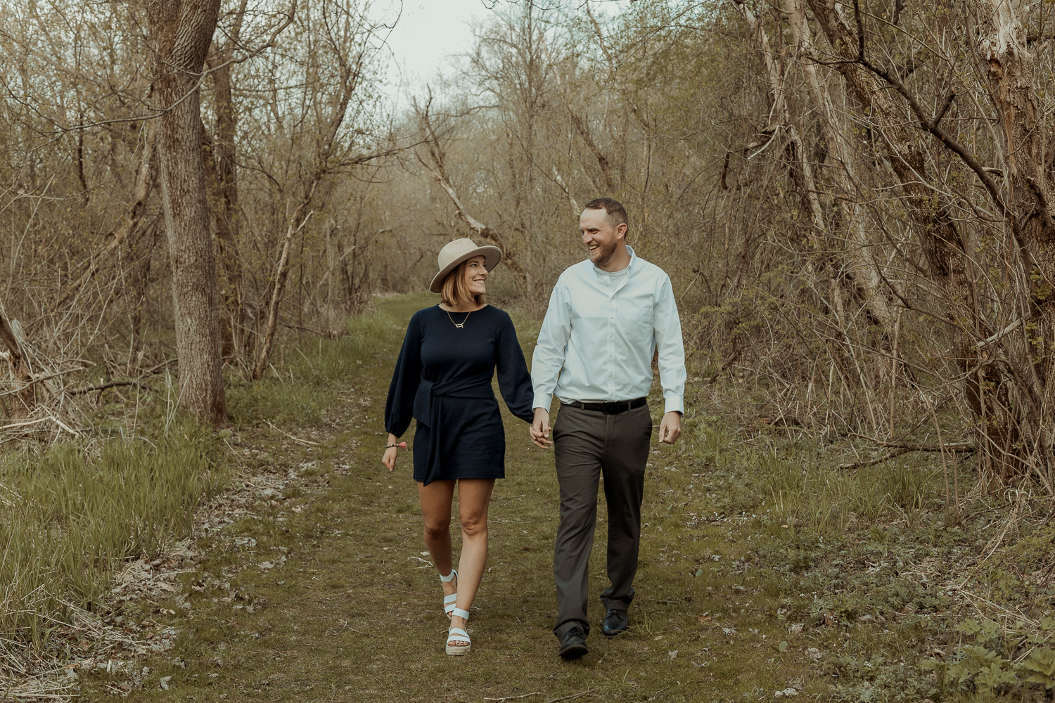 Swiss Valley Nature Preserve Engagement Pictures, Peosta, Iowa