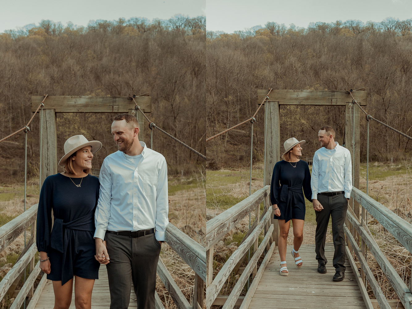 Swiss Valley Nature Preserve Engagement Pictures, Peosta, Iowa