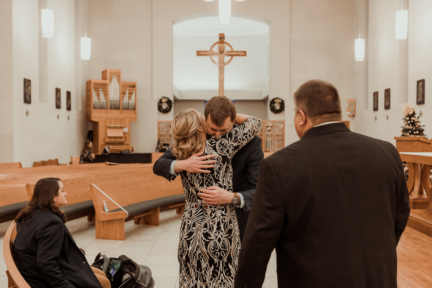 St. Ambrose University Wedding Davenport Iowa