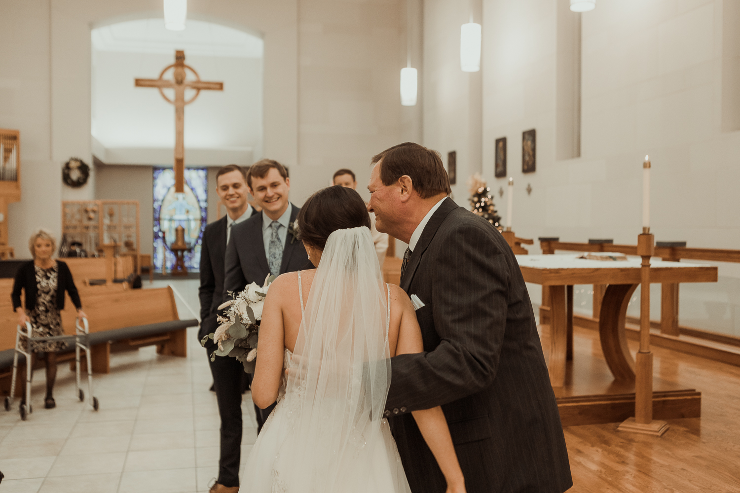 St. Ambrose University Wedding Davenport Iowa