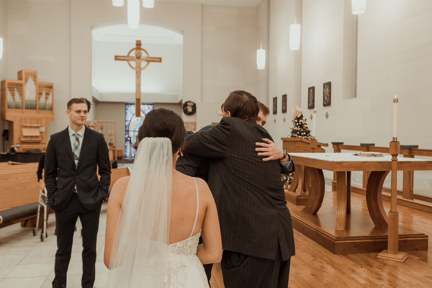 St. Ambrose University Wedding Davenport Iowa